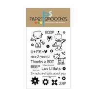 Paper Smooches - Clear Acrylic Stamps - Boom Bots