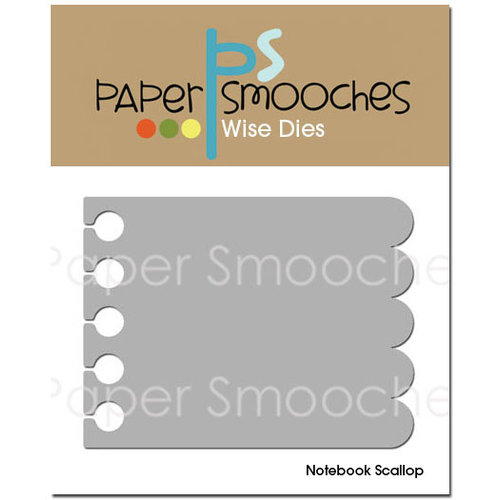 Paper Smooches - Dies - Notebook Scallop