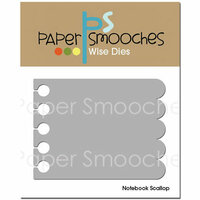 Paper Smooches - Dies - Notebook Scallop