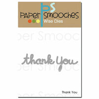 Paper Smooches - Dies - Thank You
