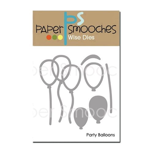 Paper Smooches Party Balloons Dies