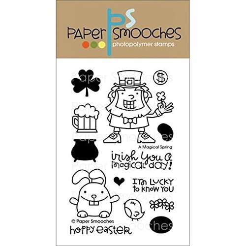 Paper Smooches - Clear Acrylic Stamps - A Magical Spring