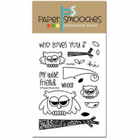 Paper Smooches - Clear Acrylic Stamps - Hooties