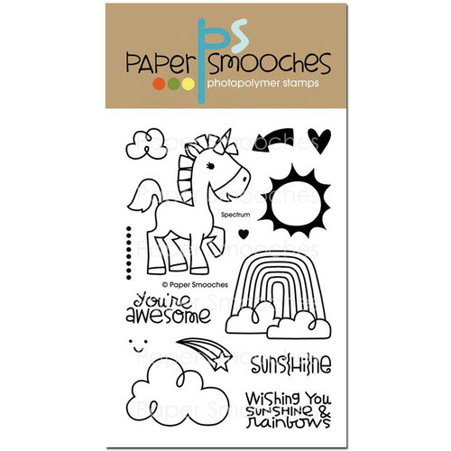 Paper Smooches - Clear Acrylic Stamps - Spectrum