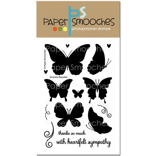 Paper Smooches - Clear Acrylic Stamps - Graceful Beauties