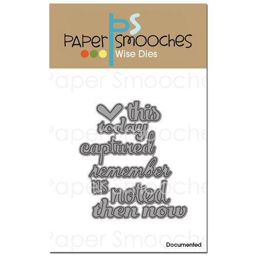 Paper Smooches Documented Dies