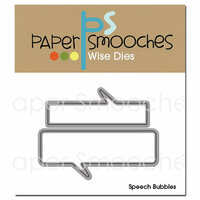 Paper Smooches - Dies - Speech Bubbles