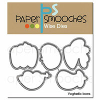 Paper Smooches - Dies - Vegtastic Icons