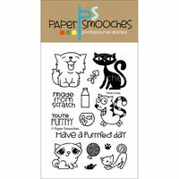 Paper Smooches - Clear Acrylic Stamps - Nine Lives