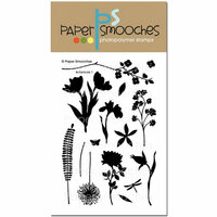 Paper Smooches - Clear Acrylic Stamps - Botanicals 1