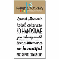 Paper Smooches - Clear Acrylic Stamps - Headliners