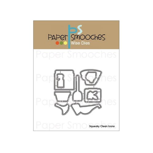 Paper Smooches - Dies - Squeaky Clean Icons