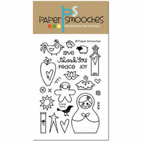 Paper Smooches - Clear Acrylic Stamps - FOLKal Points