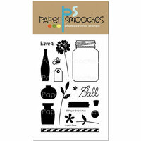 Paper Smooches - Clear Acrylic Stamps - Crystal Clear