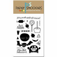 Paper Smooches - Halloween - Clear Acrylic Stamps - Ghoulfriends