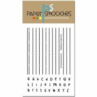 Paper Smooches - Clear Acrylic Stamps - Notebook Paper Two