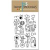 Paper Smooches - Clear Acrylic Stamps - Garden Greetings