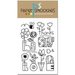 Paper Smooches - Clear Acrylic Stamps - Garden Greetings
