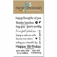 Paper Smooches - Clear Acrylic Stamps - Kindness Sampler