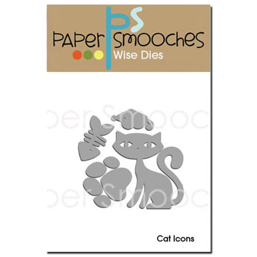 Paper Smooches Cat Icons Dies