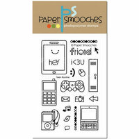 Paper Smooches - Clear Acrylic Stamps - Teen Routine
