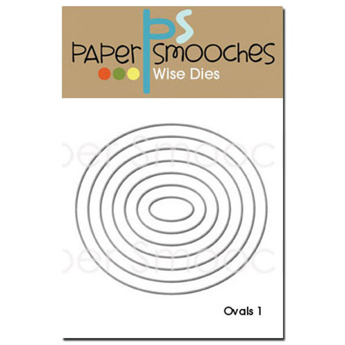 Paper Smooches - Dies - Ovals 1
