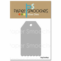 Paper Smooches - Dies - Tag Scallop