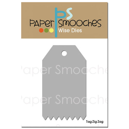 Paper Smooches - Dies - Tag Zig Zag