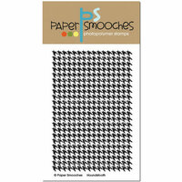 Paper Smooches - Clear Acrylic Stamps - Houndstooth