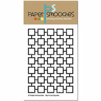 Paper Smooches - Clear Acrylic Stamps - Hip to be Square