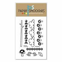 Paper Smooches - Clear Acrylic Stamps - Whimsical