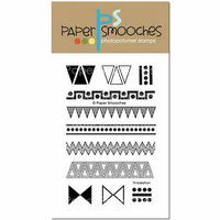 Paper Smooches - Clear Acrylic Stamps - Tri-balation