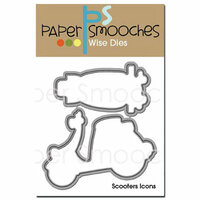 Paper Smooches - Dies - Scooter Icons