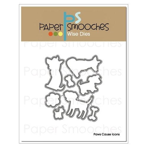 Paper Smooches - Dies - Paws Cause Icons