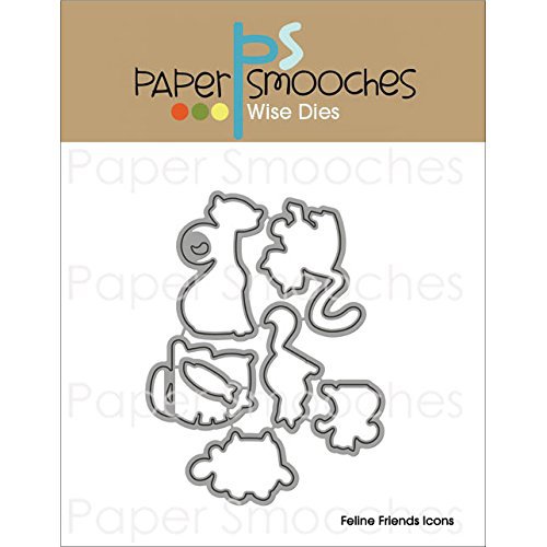 Paper Smooches - Dies - Feline Friends Icons