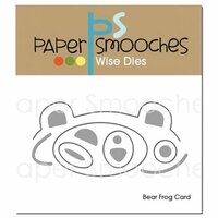 Paper Smooches Bear Frog Card Dies