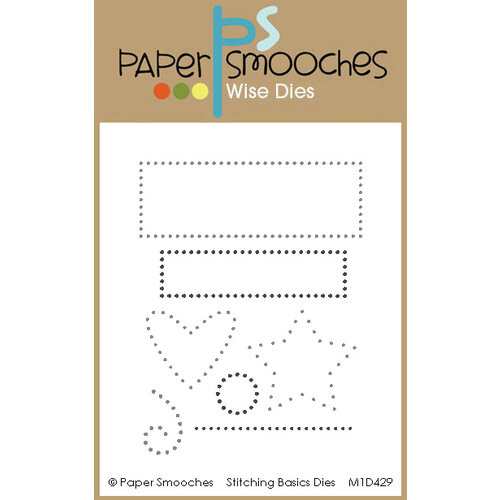 Paper Smooches - Dies - Stitching Basics
