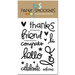 Paper Smooches - Clear Acrylic Stamps - Bold Buzzwords