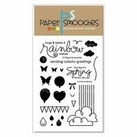 Paper Smooches - Clear Acrylic Stamps - Luminous Spring