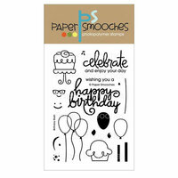 Paper Smooches - Clear Acrylic Stamps - Birthday Bash