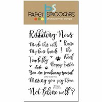 Paper Smooches - Clear Acrylic Stamps - Critter Card Puns