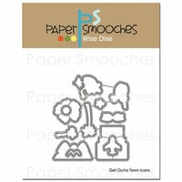 Paper Smooches - Dies - Get Outta Town Icons
