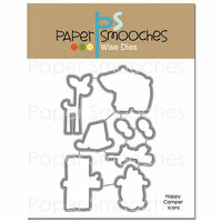 Paper Smooches - Dies - Happy Camper Icons