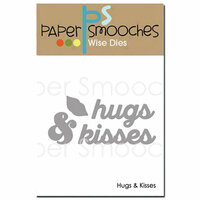 Paper Smooches Hugs and Kisses Dies