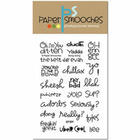 Paper Smooches - Clear Acrylic Stamps - Slang Gang