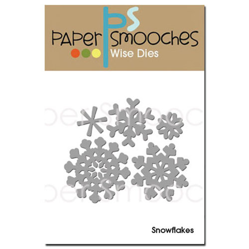 Paper Smooches Snowflakes Dies