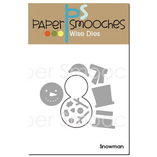 Paper Smooches - Christmas - Dies - Snowman