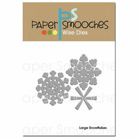 Paper Smooches - Christmas - Dies - Large Snowflakes