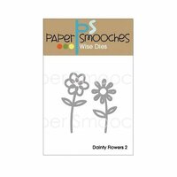 Paper Smooches Dainty Flowers Two Dies