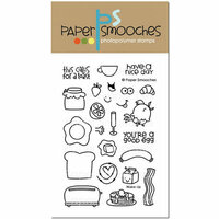 Paper Smooches - Clear Acrylic Stamps - Wake Up